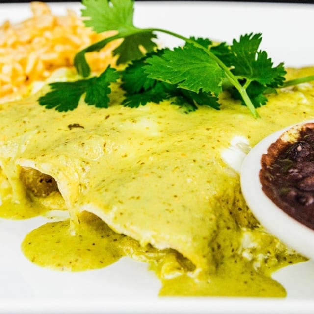 Enchiladas Suizas.