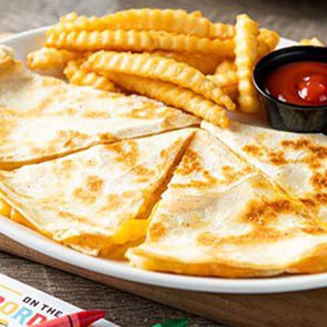 Kids Cheese Quesadilla.