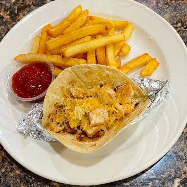 Kids Chicken Taco.