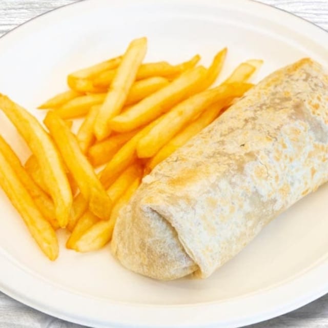 Kids Bean Burrito.