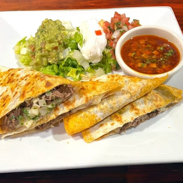 Chorizo Quesadilla.