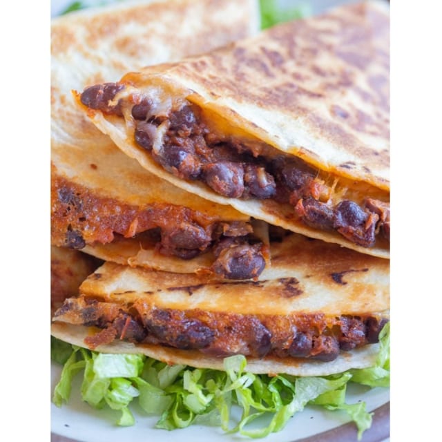Bean Quesadilla.