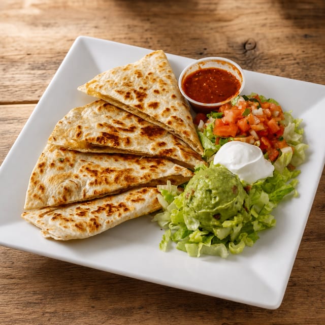 Al Pastor Quesadilla.